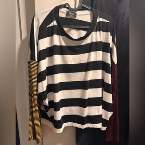 Dressed in Lala Striped Top